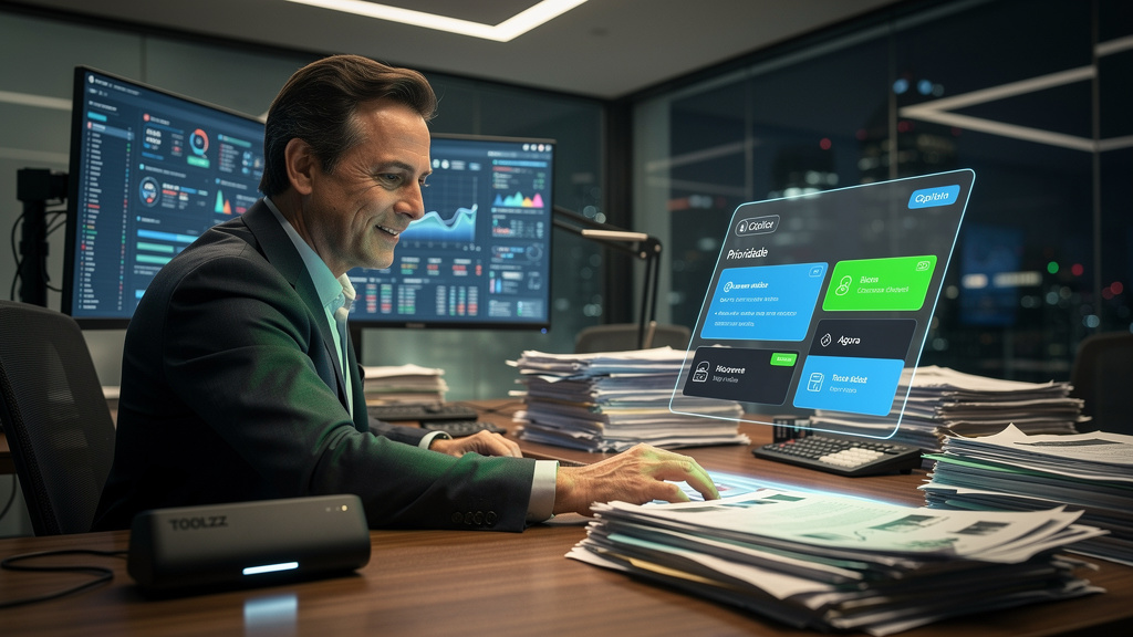 Copilot para CEO em 2026 para resolver a Sobrecarga de Informação