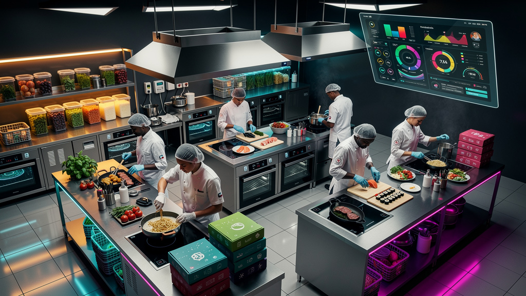 Dark Kitchens: Como a LXP Garante Segurança Alimentar e Padronização