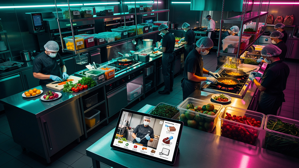 Dark Kitchens: Como Garantir Segurança Alimentar e Padronização com LXP