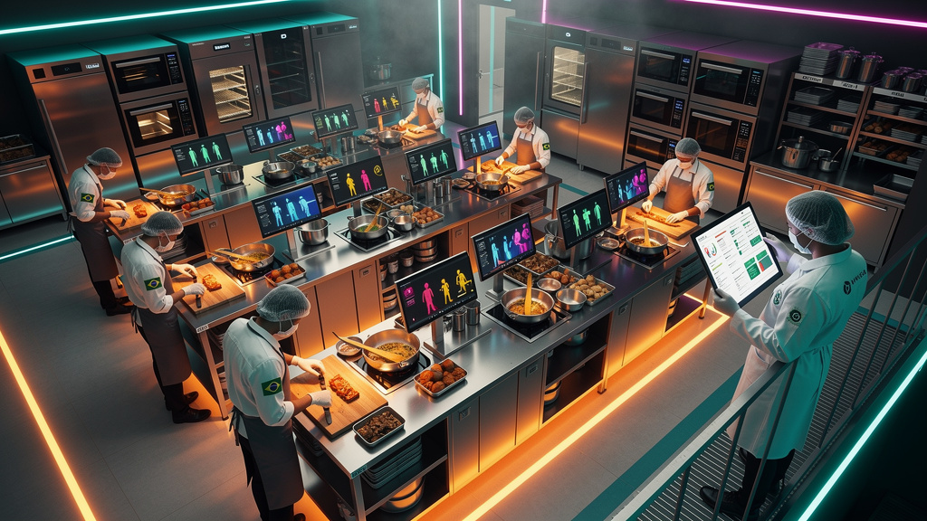 Dark Kitchens: Como Garantir Segurança Alimentar e Padronização com LXP