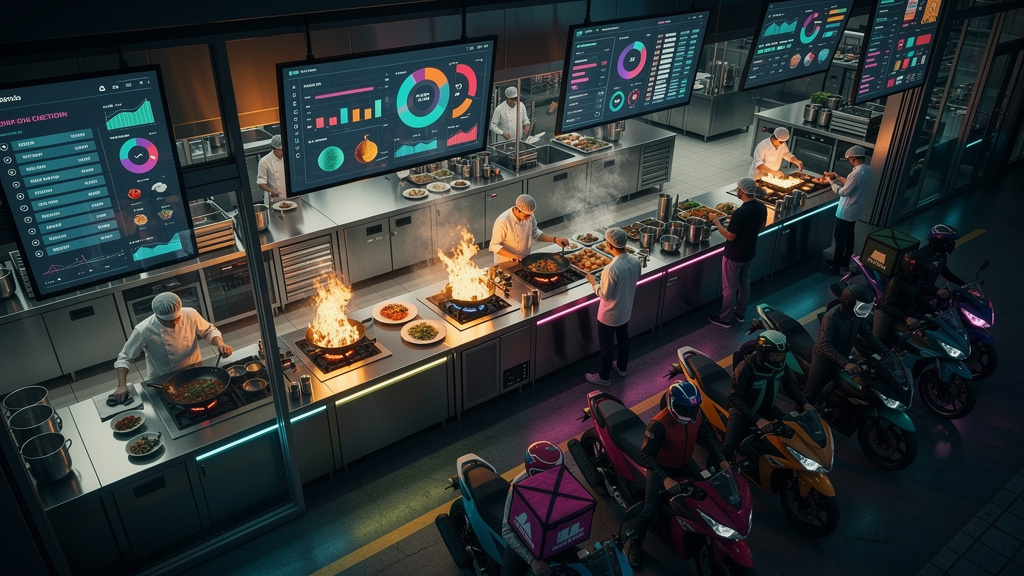 Dark Kitchens: Como LXP Garante Segurança Alimentar e Padronização