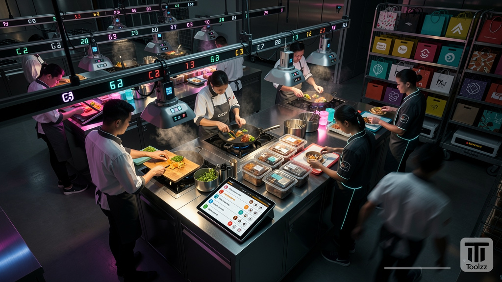 Dark Kitchens e Segurança Alimentar: Como o LXP Garante Padronização e Complianc