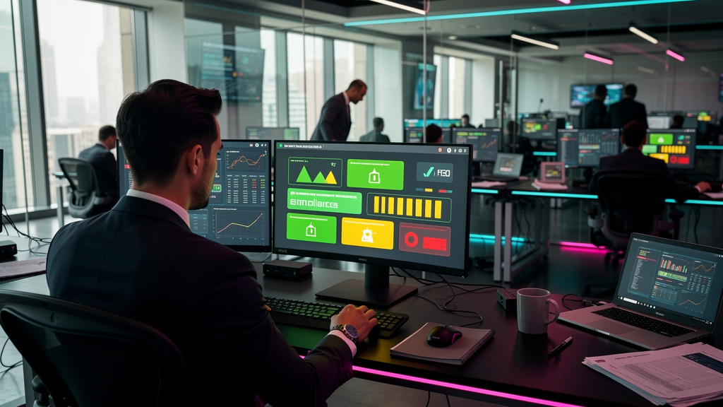 Dashboard completo para acompanhar Compliance no Setor Financeiro