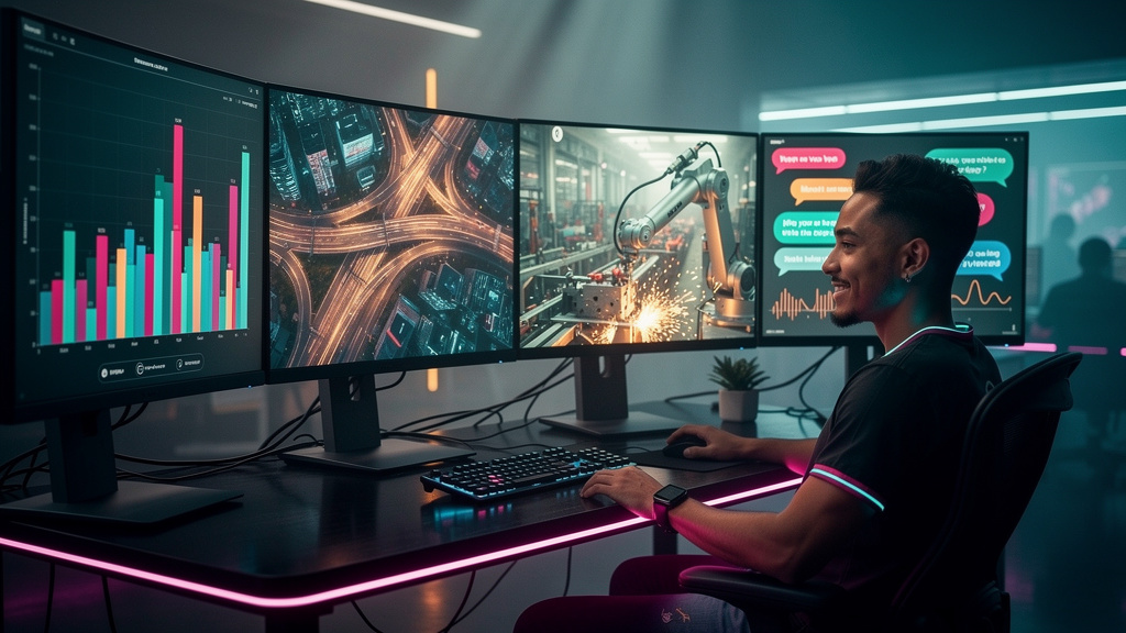 Dashboard completo para acompanhar IA Multimodal