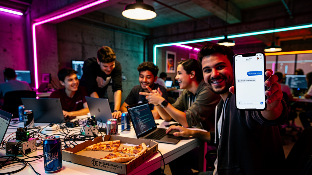De Zero ao Bot: Como Criar uma Startup de IA em 24 Horas