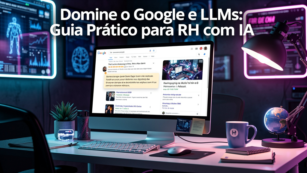 Domine o Google e LLMs: Guia Prático para RH com IA