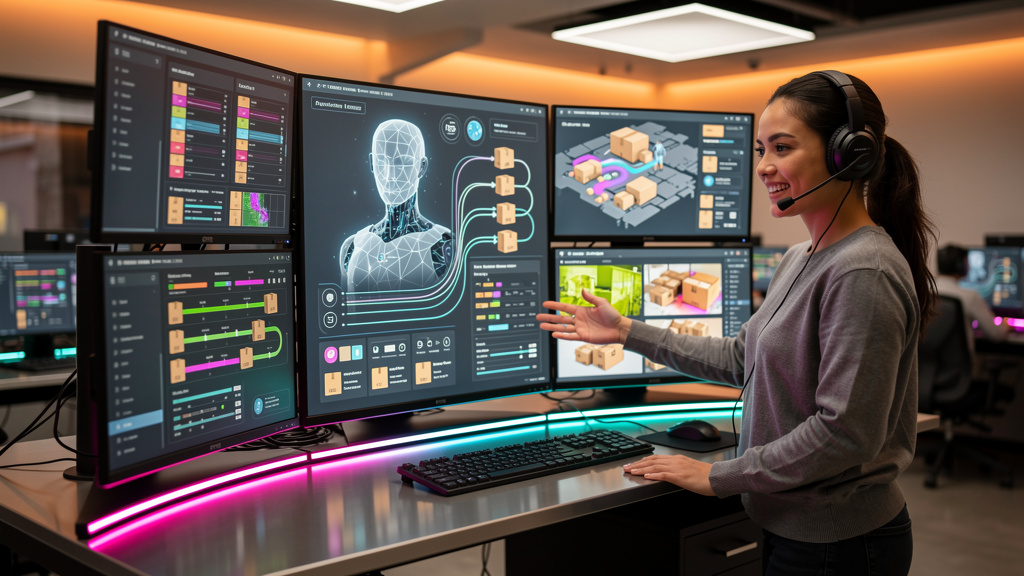 Eficiência e Visão Única do Pedido com Agentes de IA