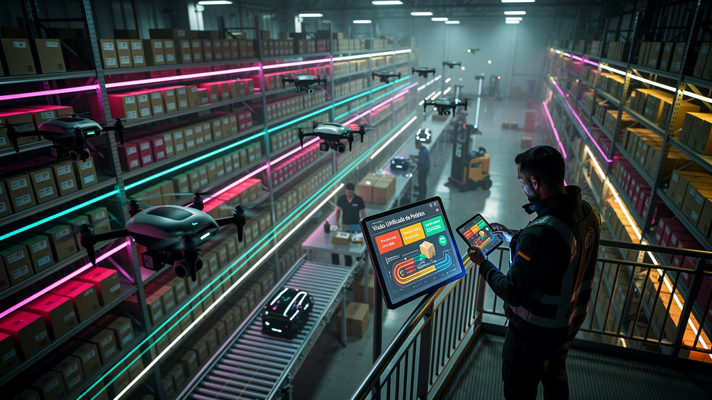 Eficiência e Visão Única do Pedido com IA