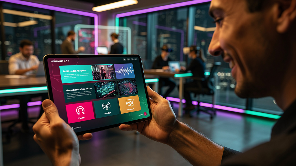 Empresas Criam Landing Pages para Agentes de IA Multimodal