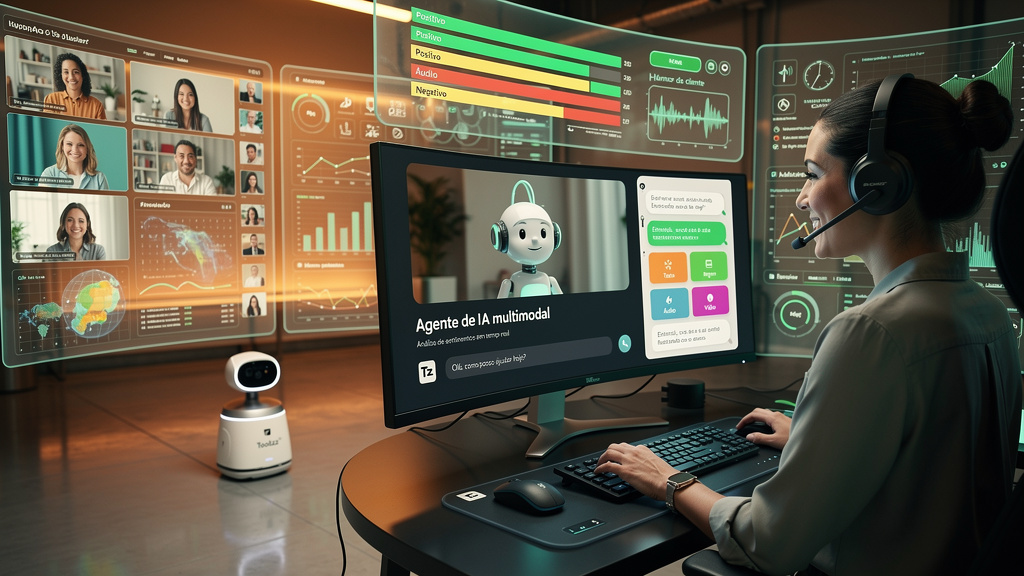 Empresas Criam Landing Pages para Agentes de IA Multimodal