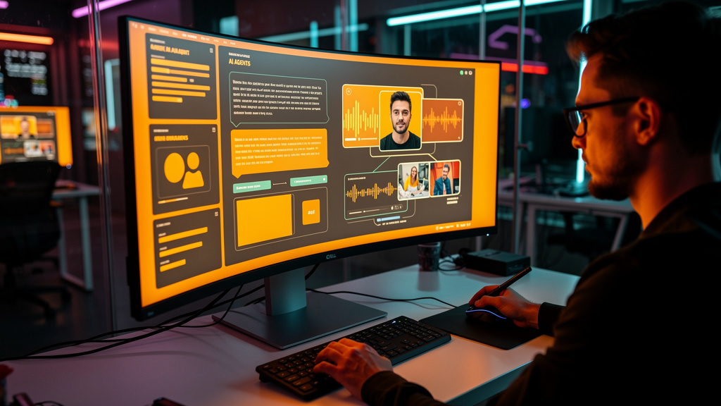 Empresas Criam Landing Pages para Agentes de IA Multimodal