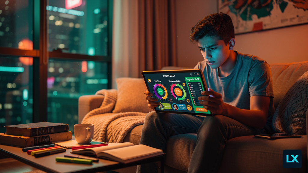 ENEM e Vestibulares 2024: IA e Gamificação Impulsionam Cursinhos Online