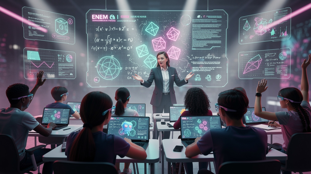 ENEM e Vestibulares: Cursinhos Online Investem em IA