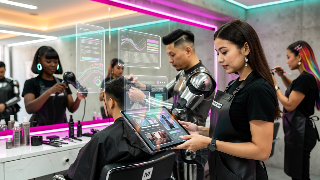 Escalando Conteúdo: Como Salões de Beleza Usam IA