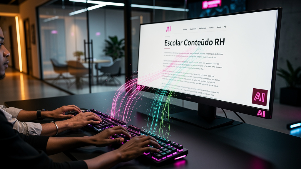 Escalar Conteúdo RH: De 4 para 100+ Posts/Mês Sem Redatores