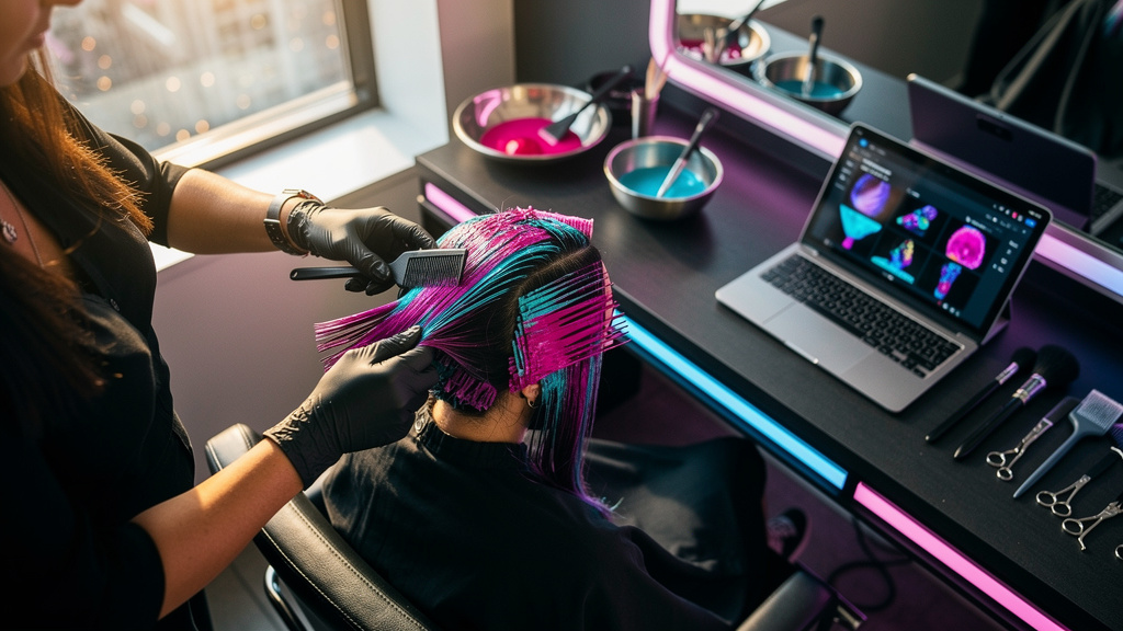 Escale o Conteúdo do seu Salão: de 4 para 100+ Posts/Mês com IA