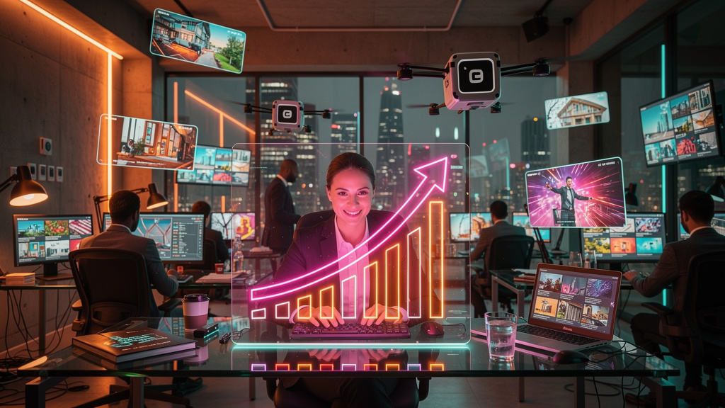 Escale o Conteúdo Imobiliário: De 4 para 100+ Posts/Mês com IA