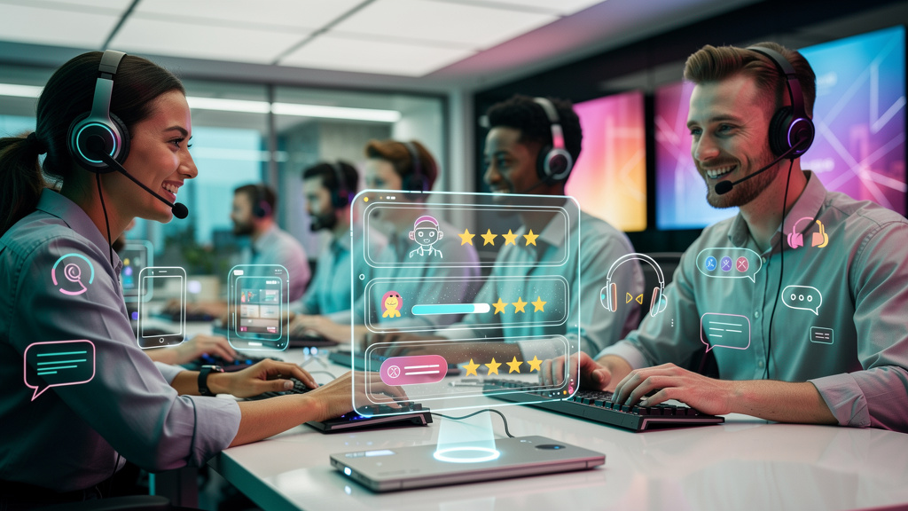 Estratégia omnichannel usando chatbots de pesquisa de satisfação