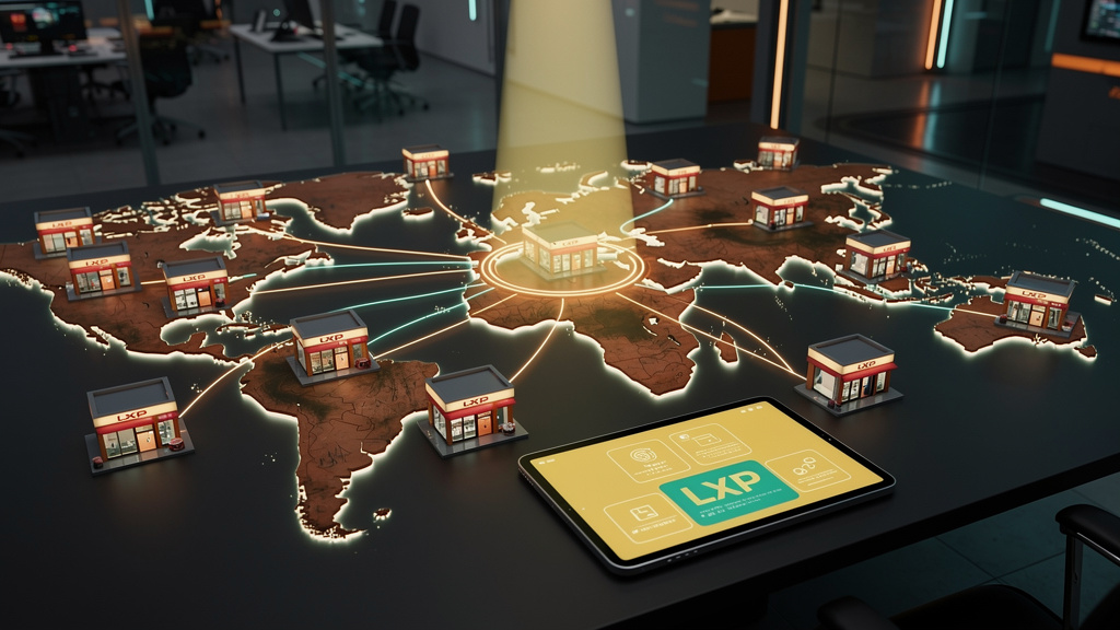 Expansão de franquias: como o LXP garante a padronização e o sucesso