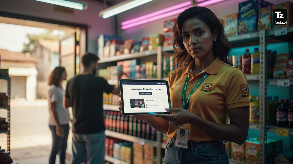 FMCG Brasil: Capacitação em Escala da Força de Vendas com IA