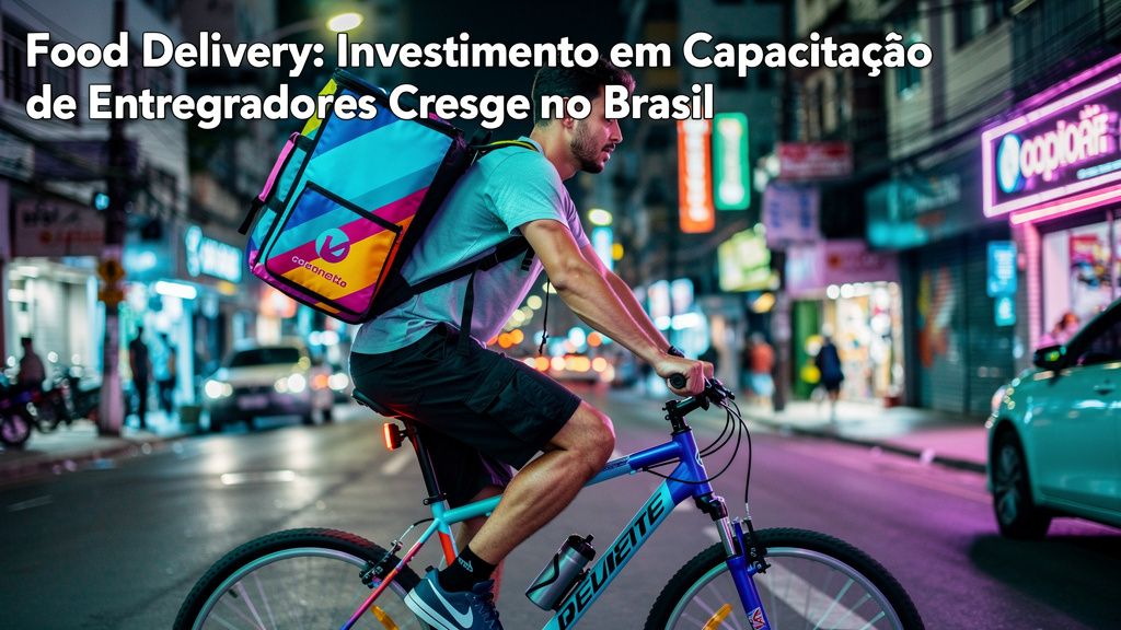 Food Delivery: Investimento em Capacitação de Entregadores Cresce no Brasil