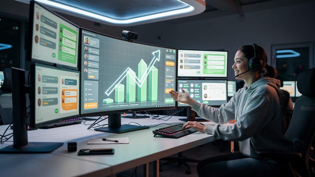 Gerenciamento de Chat: Como Escalar Atendimento com IA e Automação