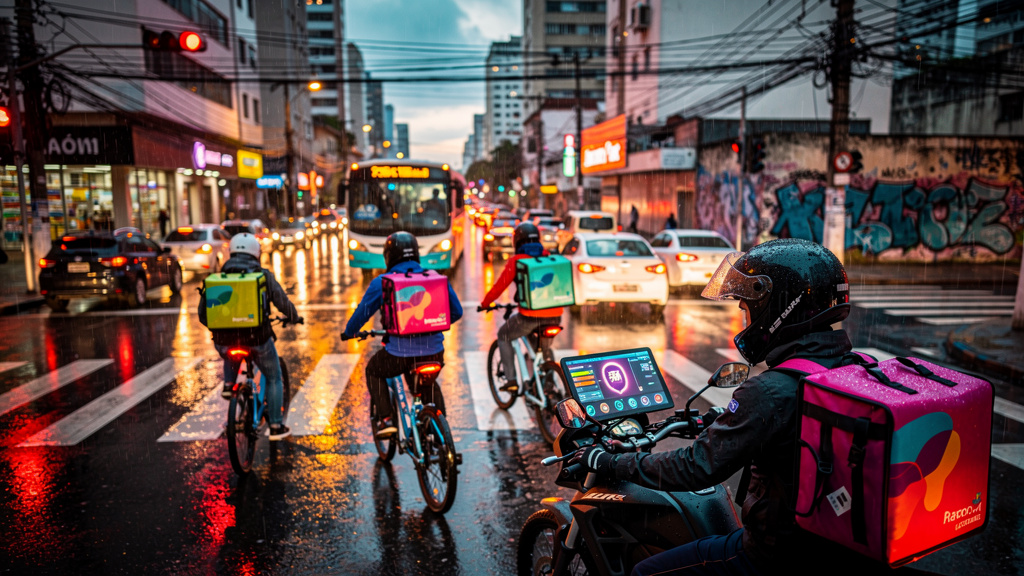 Gig Economy: Como Treinar Entregadores e Motoristas de App no Brasil