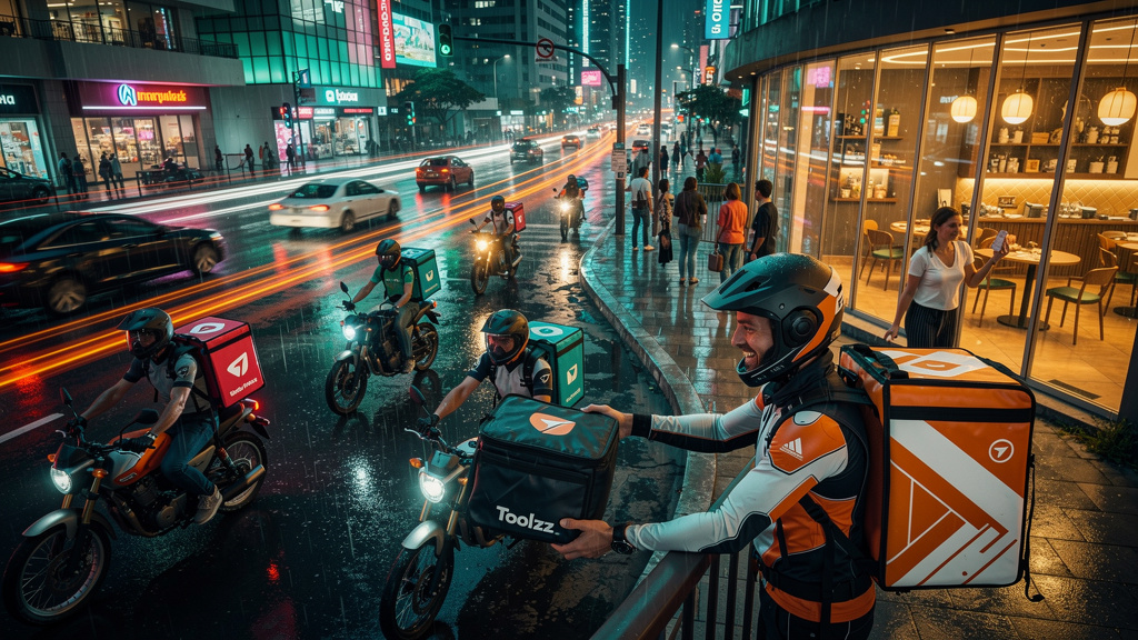 Guerra do Delivery: Quem Treina Melhor Entregadores e Restaurantes Vence