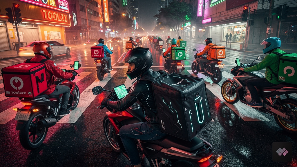 Guerra dos Apps de Delivery Acelera Busca por Eficiência Operacional