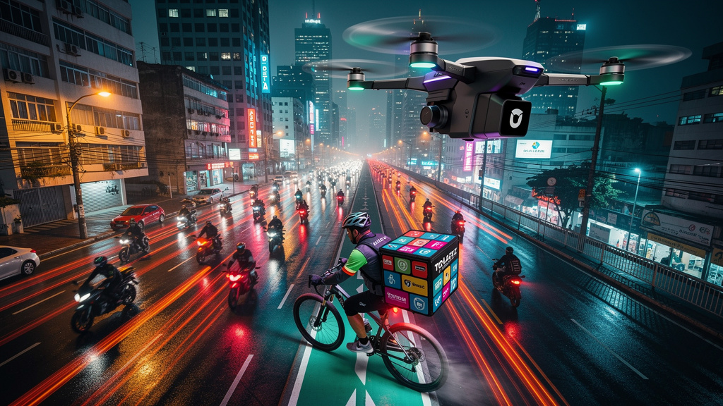 Guerra dos Apps de Delivery Acelera Necessidade de Treinamento e Automação