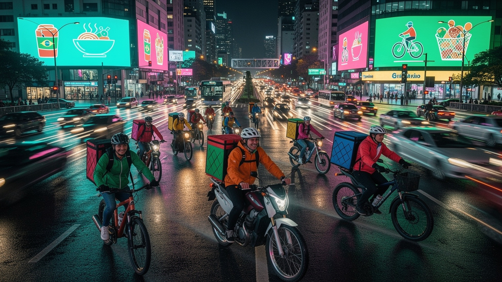 Guerra dos Apps de Delivery Aquece e Exige Escala em Treinamento