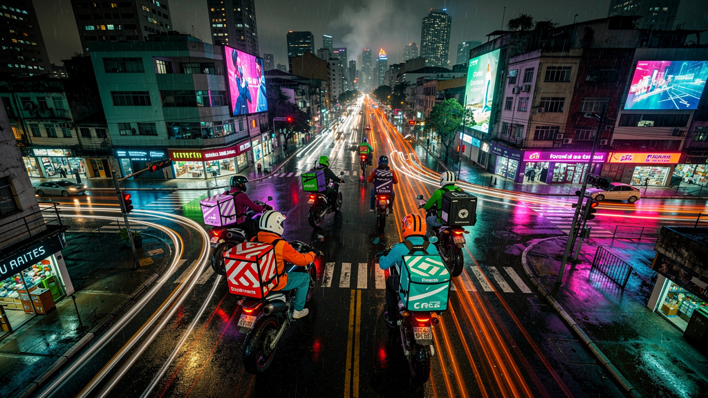 Guerra dos Apps de Delivery no Brasil Acirra Desafios de Escala