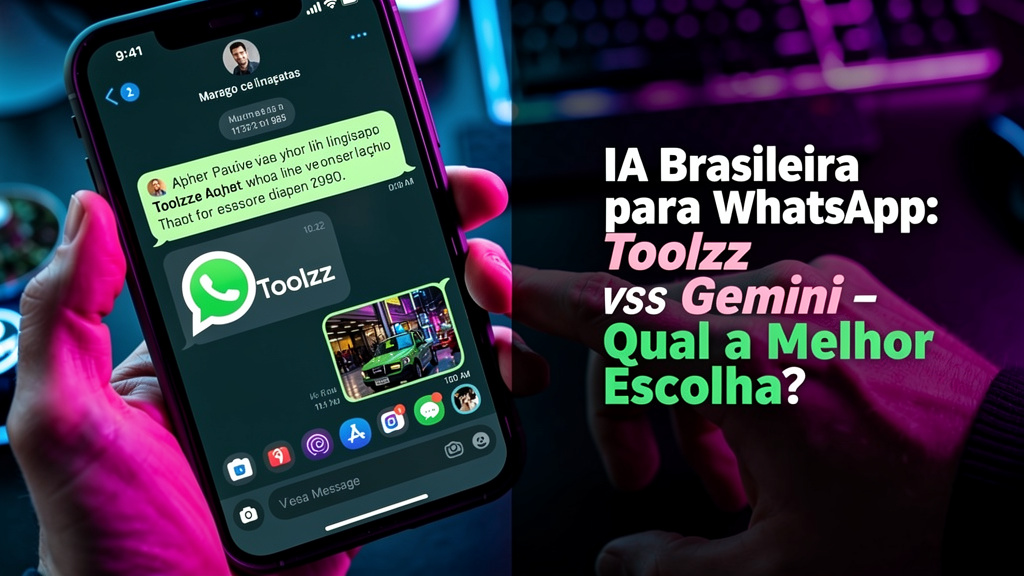IA Brasileira para WhatsApp: Toolzz vs Gemini – Qual a Melhor Escolha?