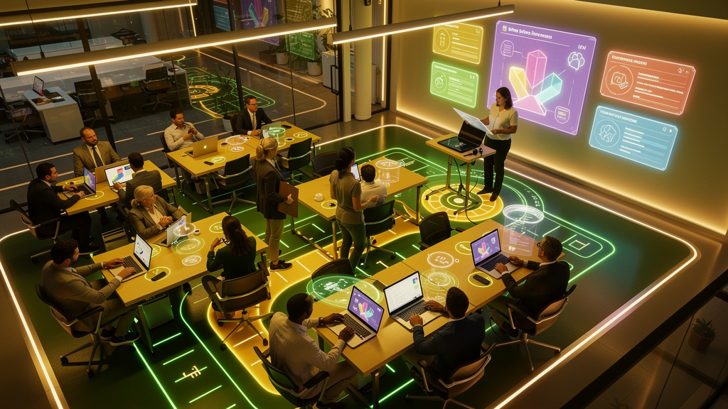 IA e Gamificação Turbinam Plataformas de Educação Corporativa no Brasil