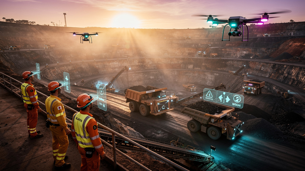 IA e Treinamento Digital Reduzem Acidentes em Obras e Minas