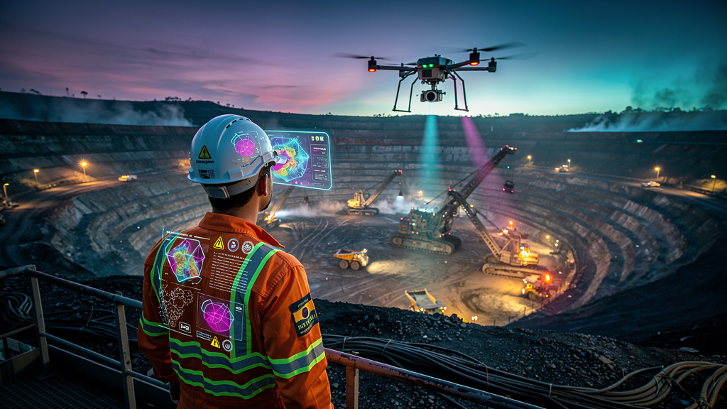 IA e Treinamento Digital Reduzem Acidentes em Obras e Mineração