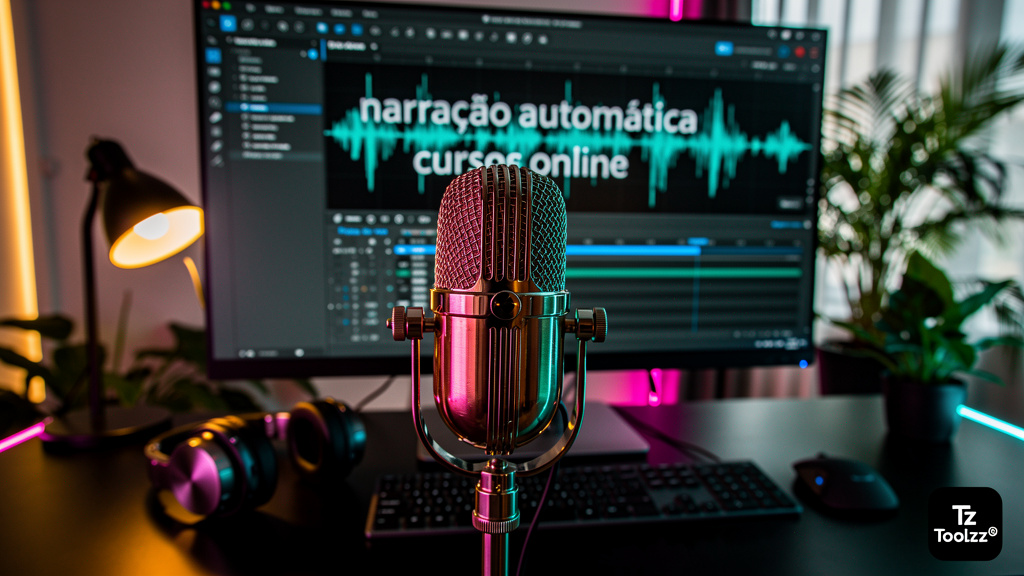 IA Ganha Voz: Como Criar Narrações Automáticas para Cursos Online