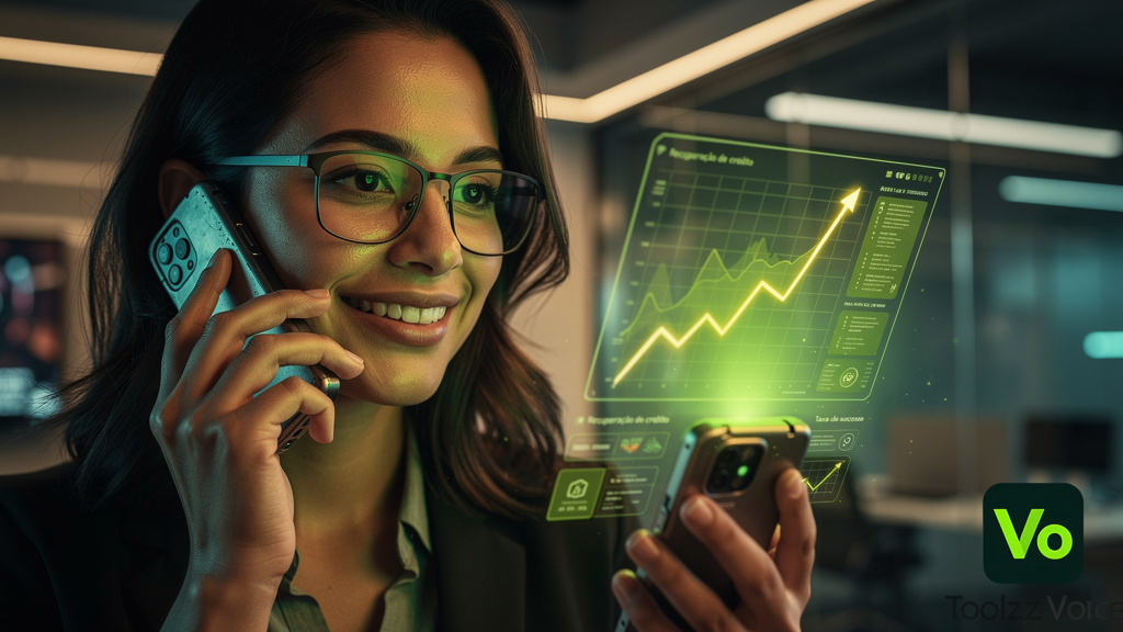 IA na Cobrança: Voz Automatizada Otimiza Recuperação de Crédito