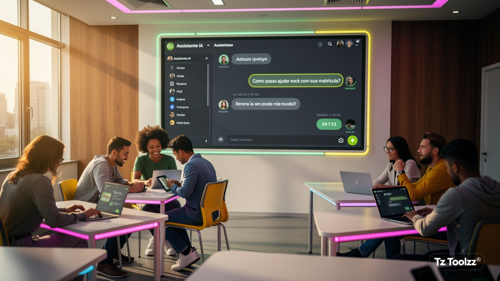 IA na Educação: Captação, Matrícula e Suporte 24/7