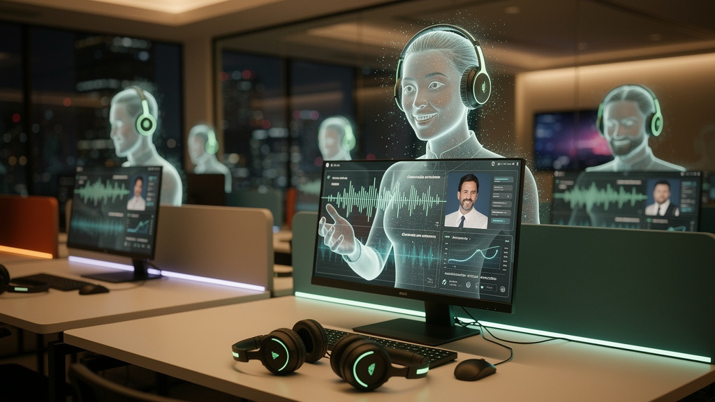 IA na Voz: Agentes Virtuais Substituem URAs em Call Centers