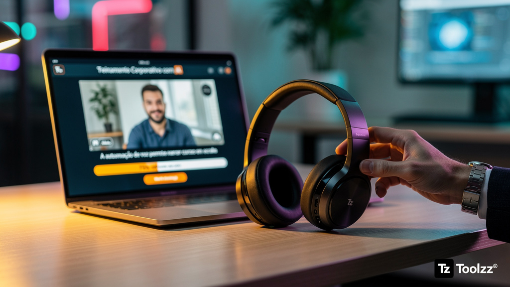 IA Narra Cursos: Automação Voz Revoluciona Educação Corporativa