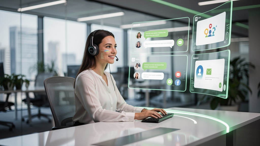 IA no Atendimento: Empresas Adotam Canais Omnichannel — imagem de capa Toolzz