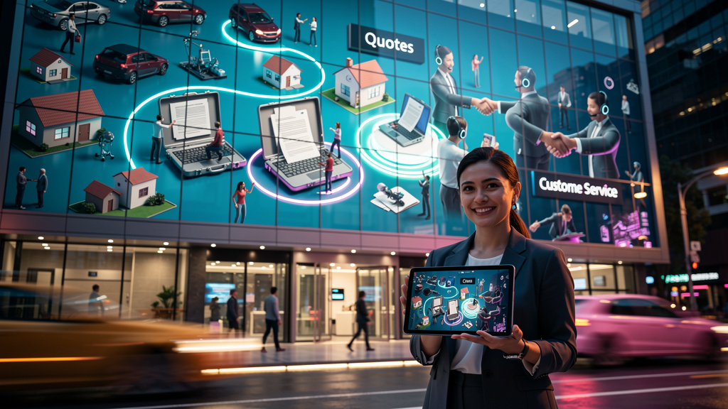 IA no Setor Segurador: Cotação, Sinistros e Atendimento — imagem de capa Toolzz