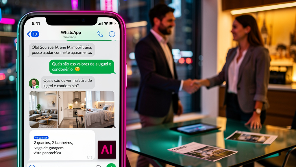IA no WhatsApp: Imobiliárias Agilizam Vendas e Qualificam Leads 24h