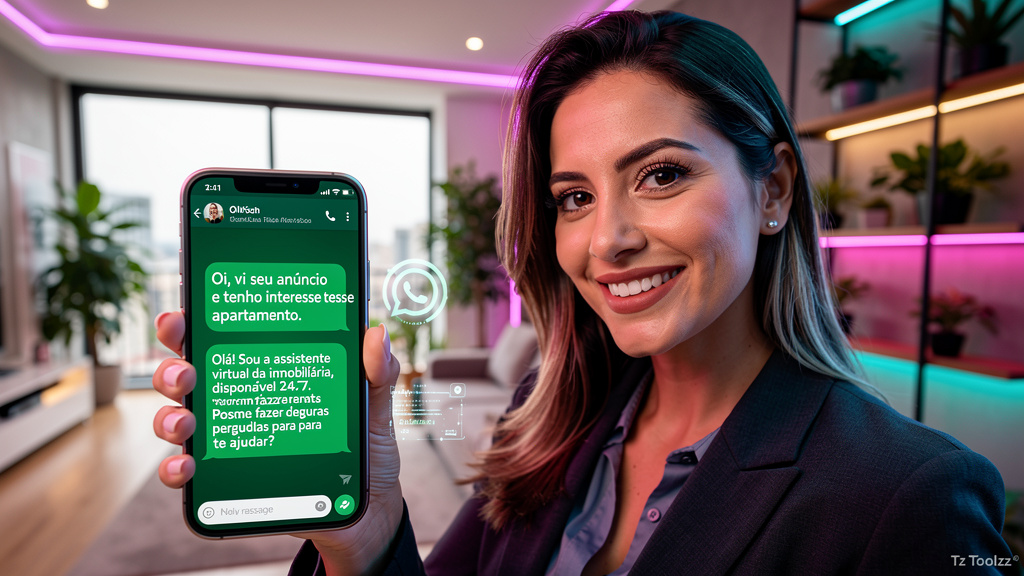 IA no WhatsApp: Imobiliárias Disparam Qualificação de Leads 24/7