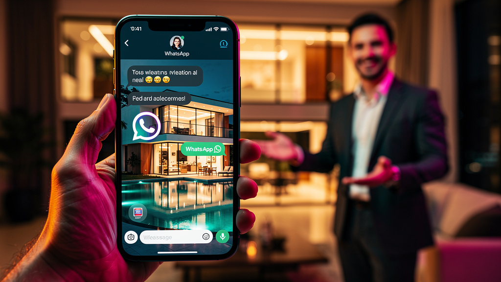 IA no WhatsApp: Imobiliárias Disparam Qualificação de Leads 24/7
