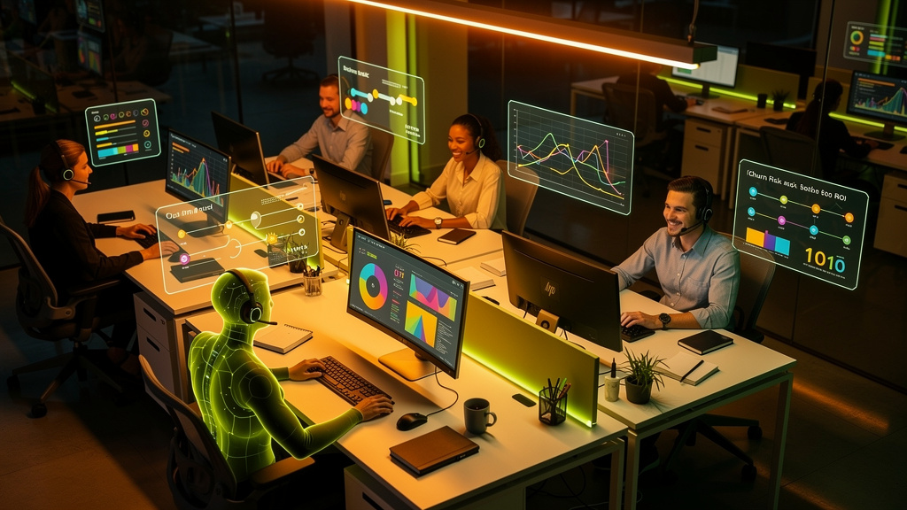 IA para SaaS: Onboarding, Suporte, Prevenção de Churn e ROI