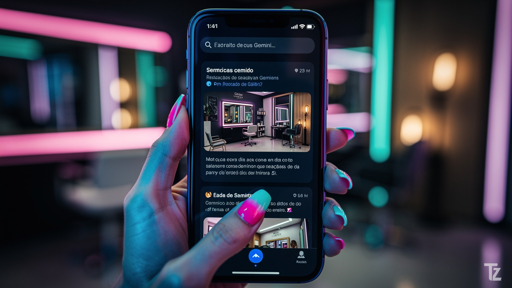 IA que Escreve SEO: Gemini e Conteúdo para Salões de Beleza