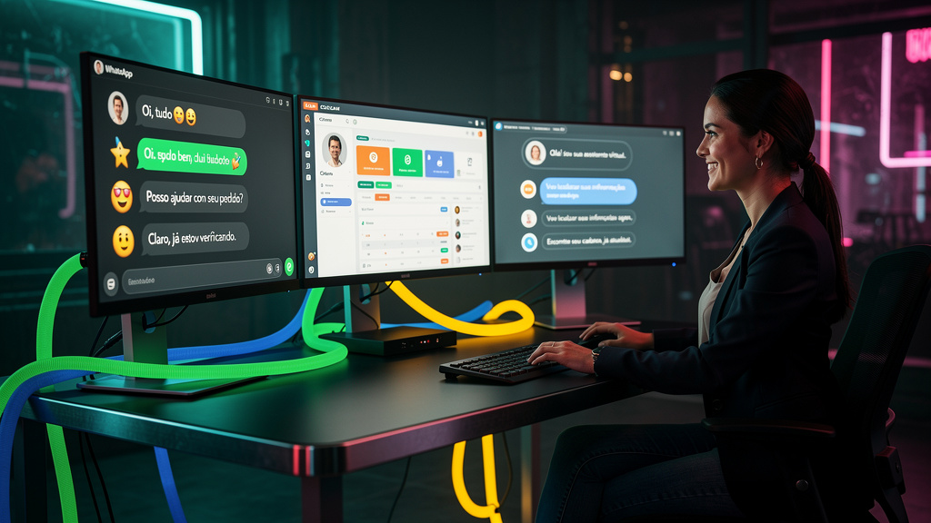 IA Revoluciona Atendimento: Como Integrar Chat, CRM e WhatsApp