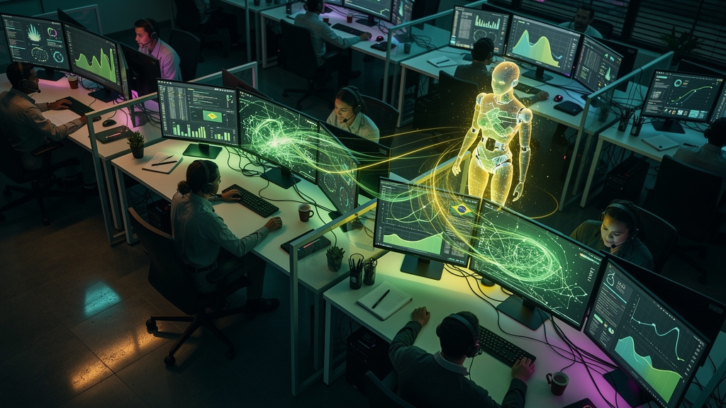 IA Revoluciona Discagem B2B: Automação e Eficiência no Brasil